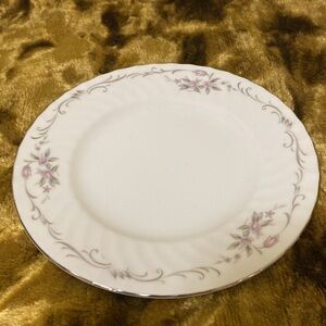 - Bread Plate Genuine Porcelain China Gold Standard